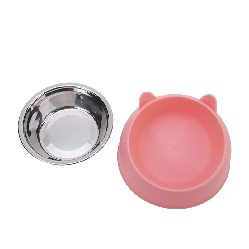 Cuenco elevado para mascotas, Base antideslizante, alimentador de agua, plato para cachorros y gatitos, 15 grados