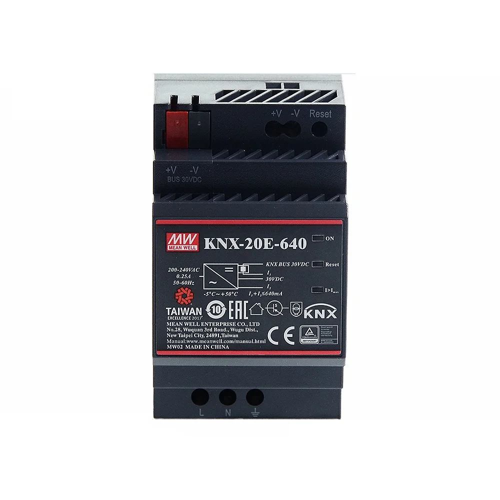 MEAN WELL Switching power supply KNX-20E-640 KNX /EIB bus power module