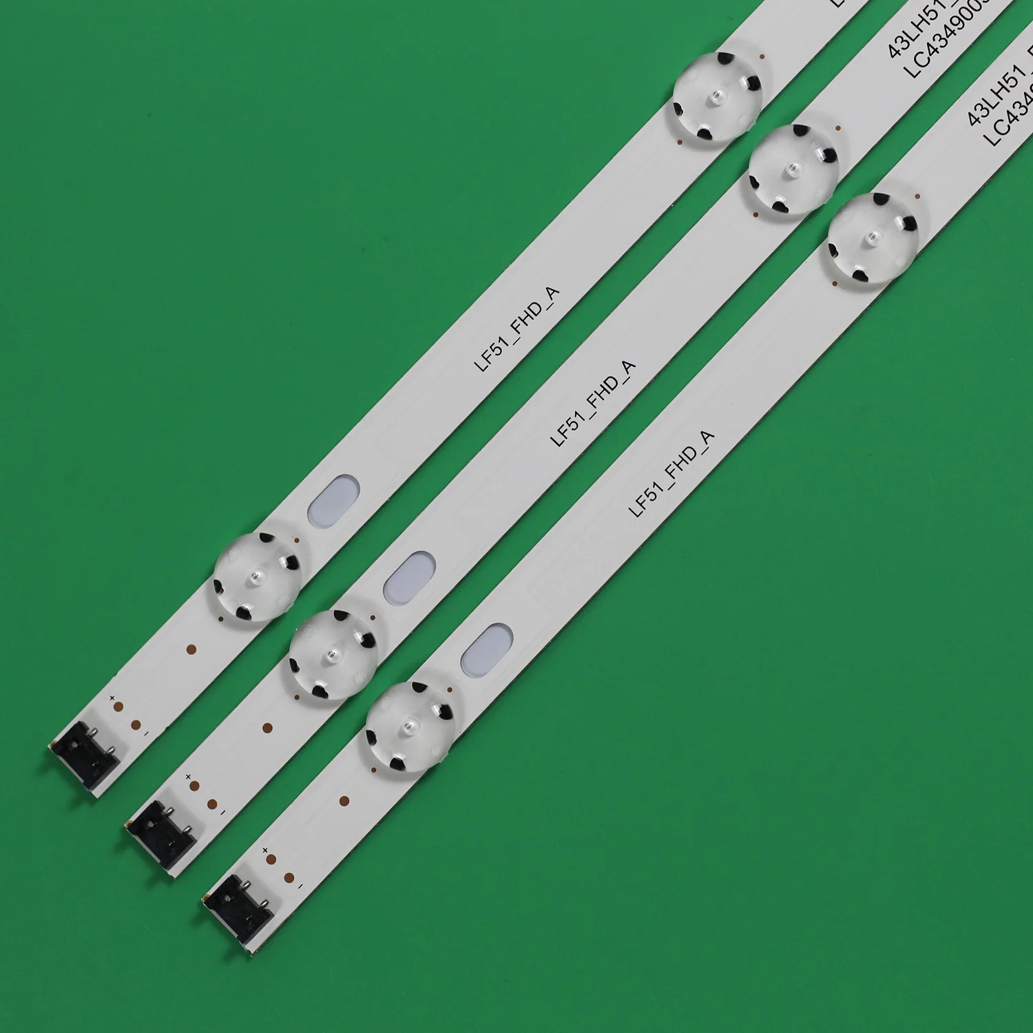 Nouveau 3 PIÈCES 7LED 830mm LED bande pour 43LJ5500 43UJ6300 LC43490062A LC43490063A LC43490064A LC43490060A 43UJ6350 43LV761H-ZA