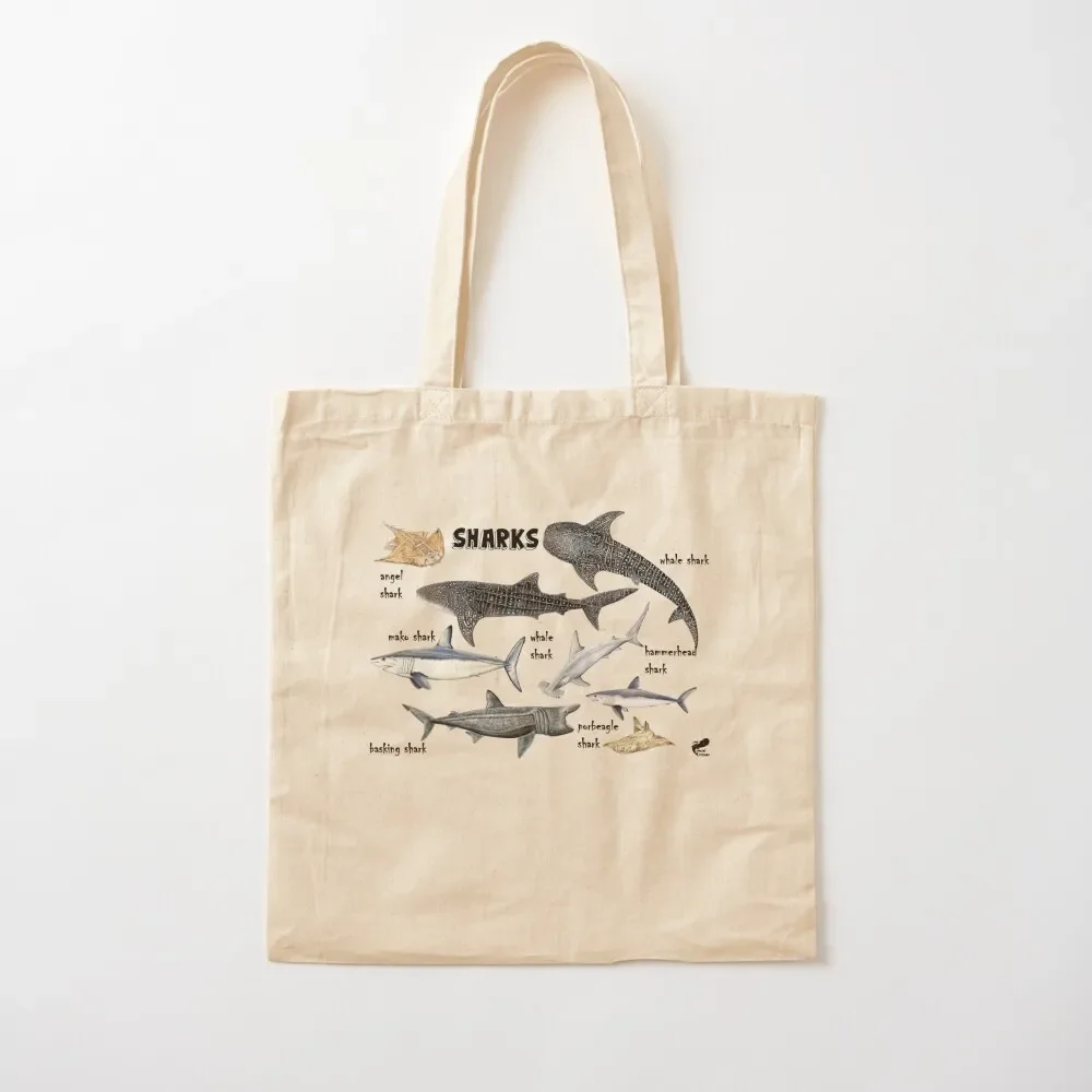 

Sharks for shark lovers Tote Bag handbag cute tote bag Bag