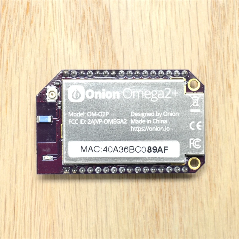 Placa de Desarrollo NYOnion Omega2+ MT7688 OpenWRT Linux IoT