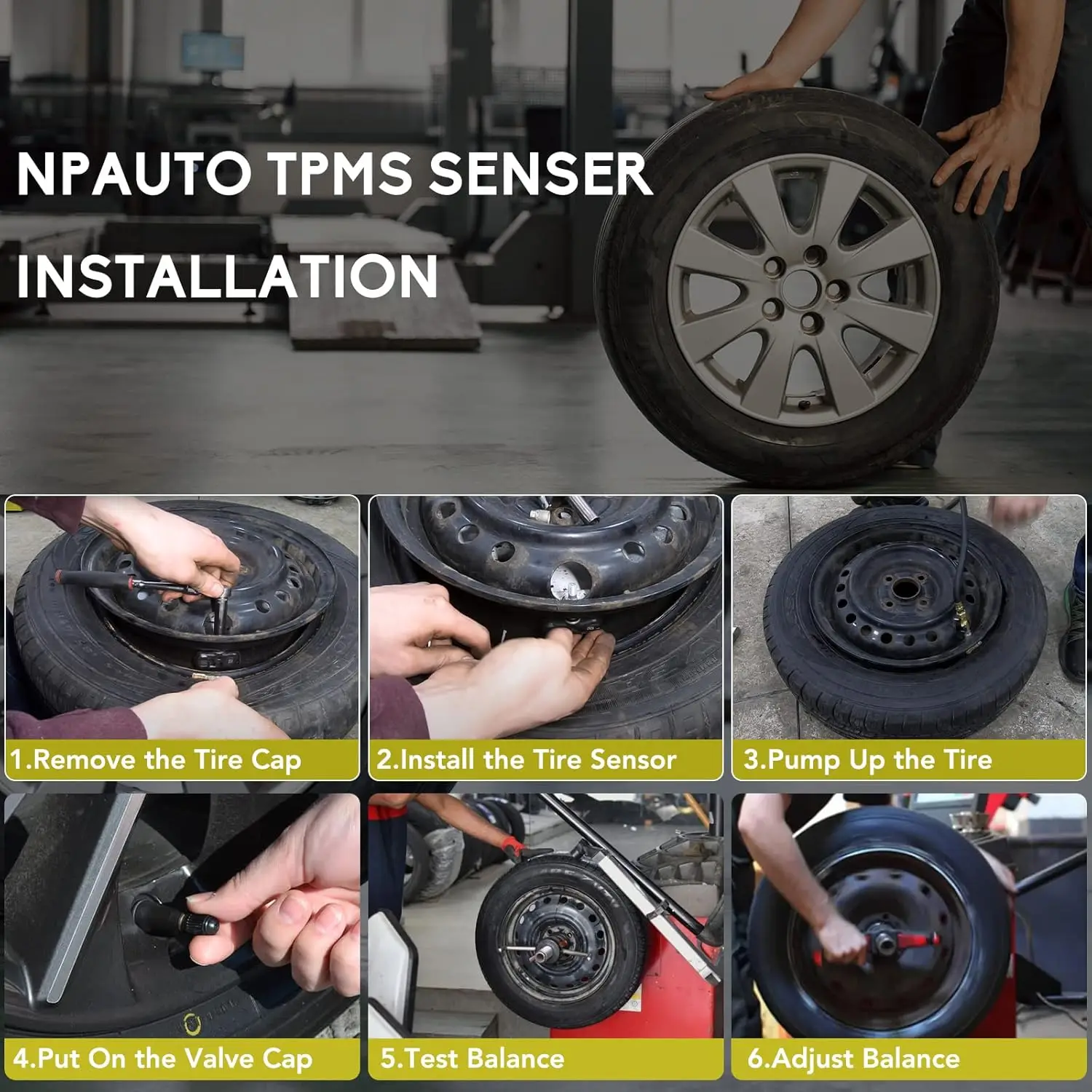 مستشعر ضغط الإطارات TPMS يناسب نظام مراقبة ضغط الإطارات Ford F150 Focus Lincoln Mazda 7L1TZ1A150AA 7L1Z1A189A, 315MH