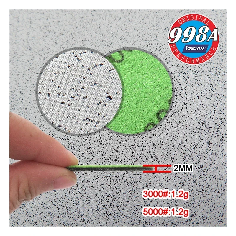 Imagem -02 - Gancho e Loop Foam Disc Lixar Papel para Carro Madeira Drywall Polimento de Metal Esponja Úmida e Seca 3000 Grit 5000 Grit Polegada 50 mm