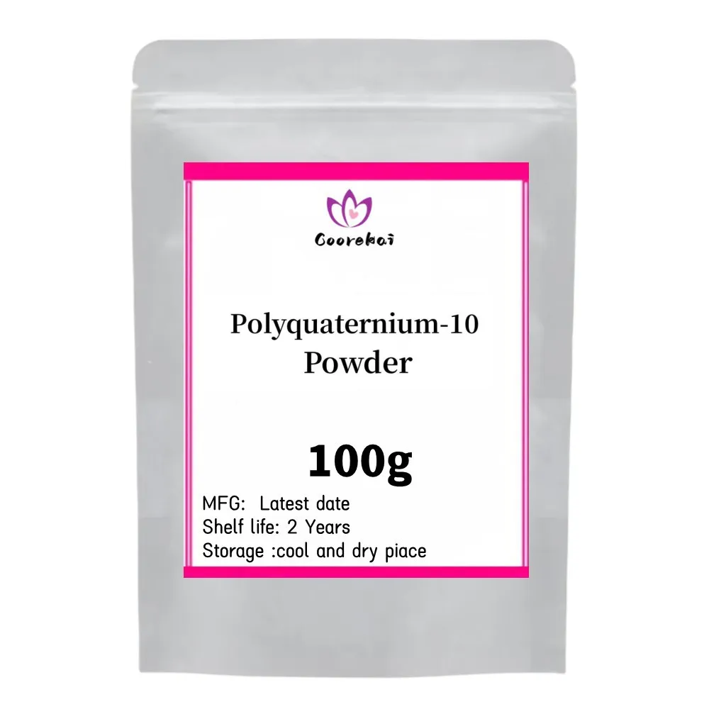 Cosmetic Material Jr400 Polyquaternium-10 Cationic Cellulose Water-soluble Cationic Polymer Antistatic Conditioner