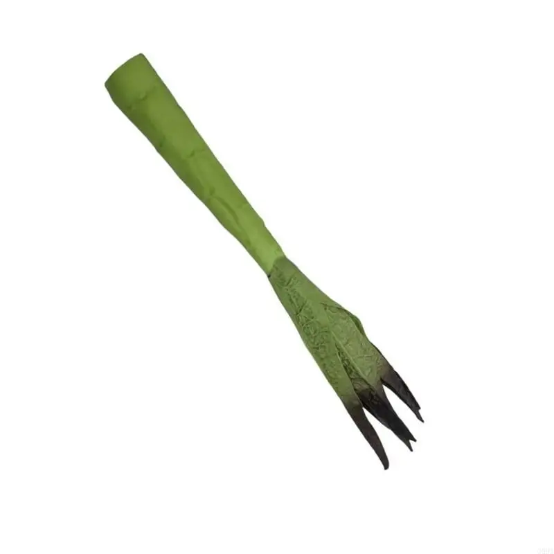 G99A نموذج الخضروات البلاستيكية Celtuce الاصطناعي للديكور المنزل حفلة صور الدعائم فو زخرفة الطعام الجدول المركزية