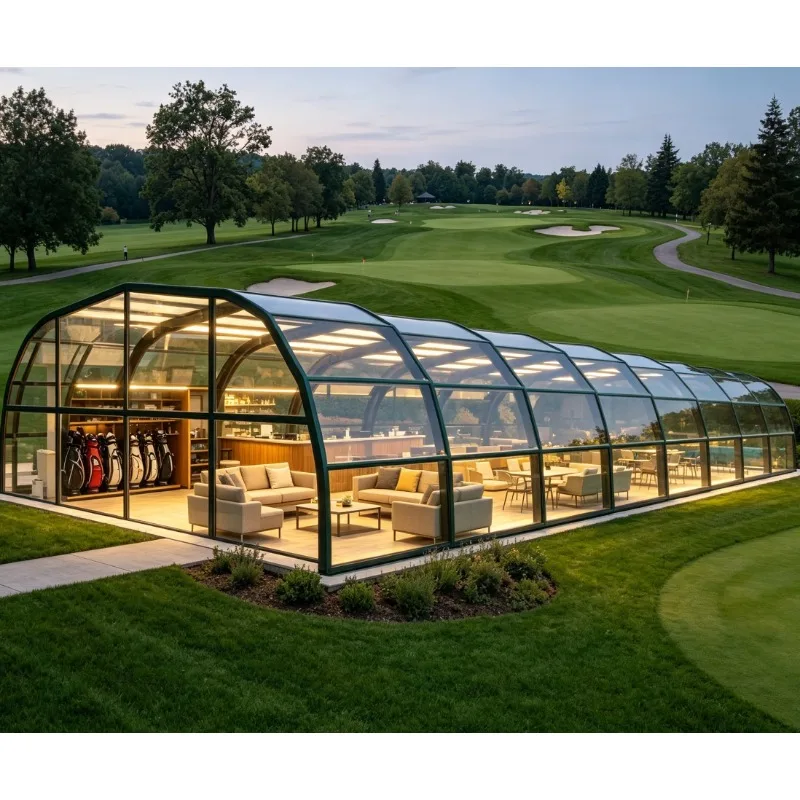 Aluminum Alloy Electric Folding Mobile Sunroom Glass House Retractable Roof for Outdoor Courtyard High-End Customized Sun Room
