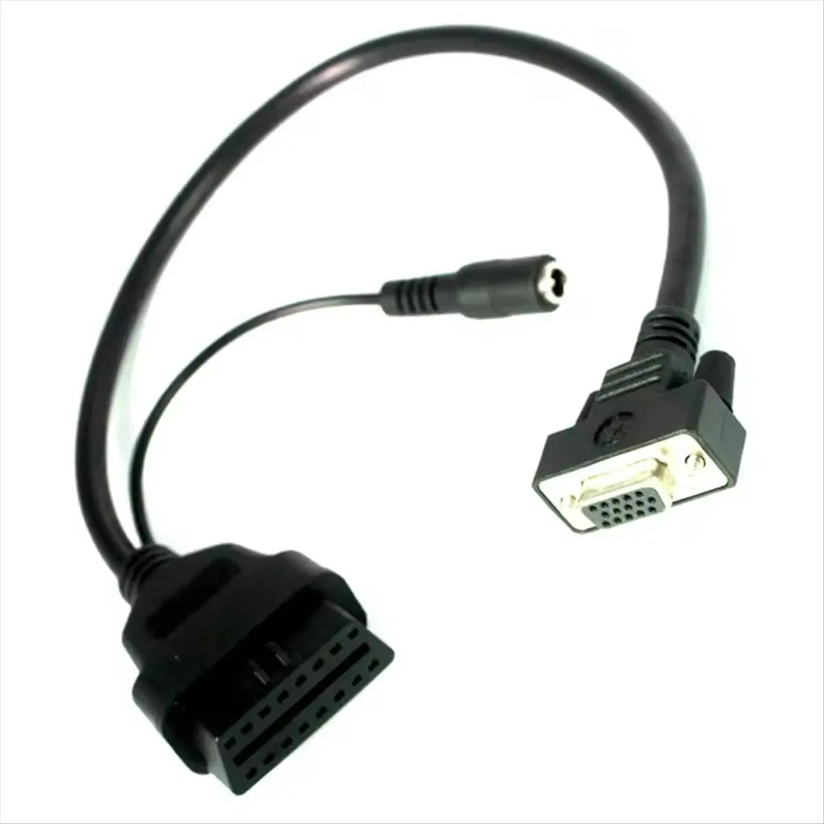 #36B OBD2 15PIN to 16pin for Launch X431 OBD Cable Adapter Conversion,15 pin to 16 pin for Launch X431,(Metal+Plastic)