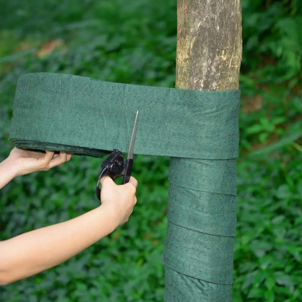 شجرة حامي التفاف 49 قدم/66 قدم الثقيلة تنفس جذع النباح الحرس الشتاء تجميد حماية التفاف القماش الباردة واقية للنباتات