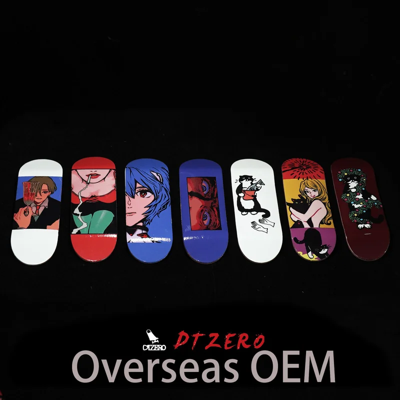 DTZERO Juego de monopatín profesional para dedos, regalo para principiantes, competición, exportación especial, juguete individual y pasatiempo, novedad