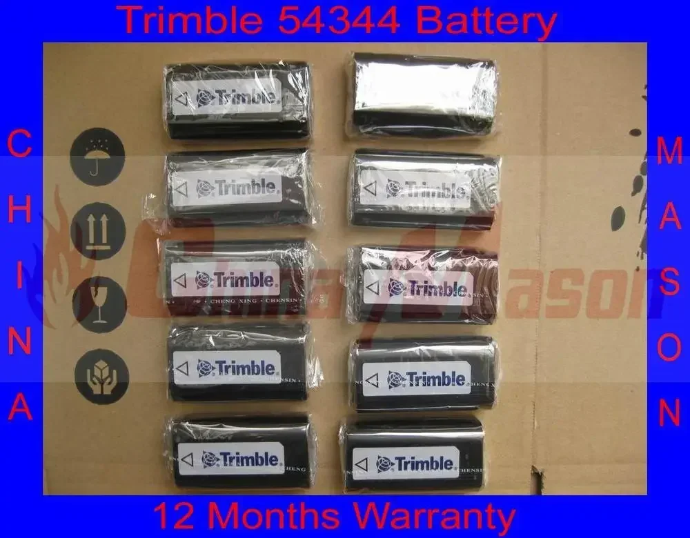 10pc 54344, 92600 7.4V 2600mAh Battery for Trimble 5700 5800,MT1000,R7,R8 GPS Receiver