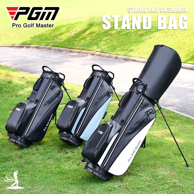 PGM Golf Bag Lightweight Stand Bag 7 Way Divider Dual Strap Portable for Men Women