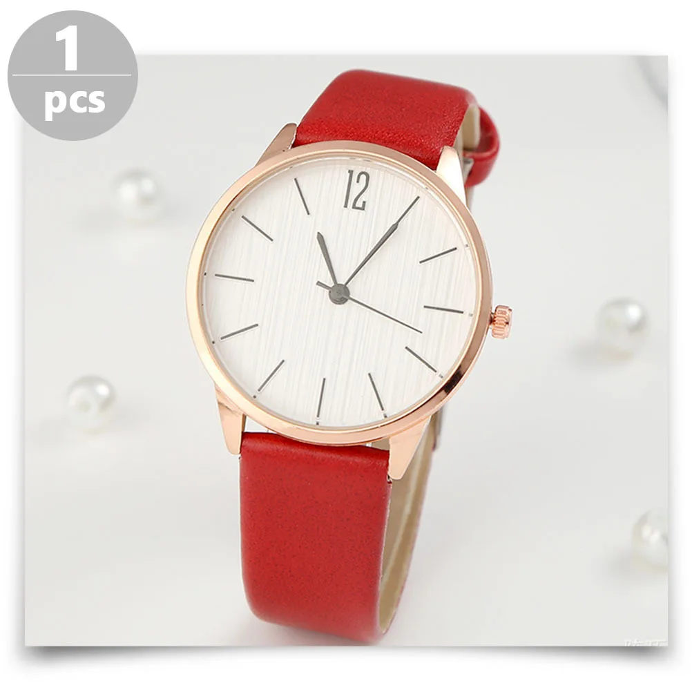 

Women Quartz Watch PU Wristband Fashion Casual Breathable Durable Comfortable Stylish Gift Watch for Women