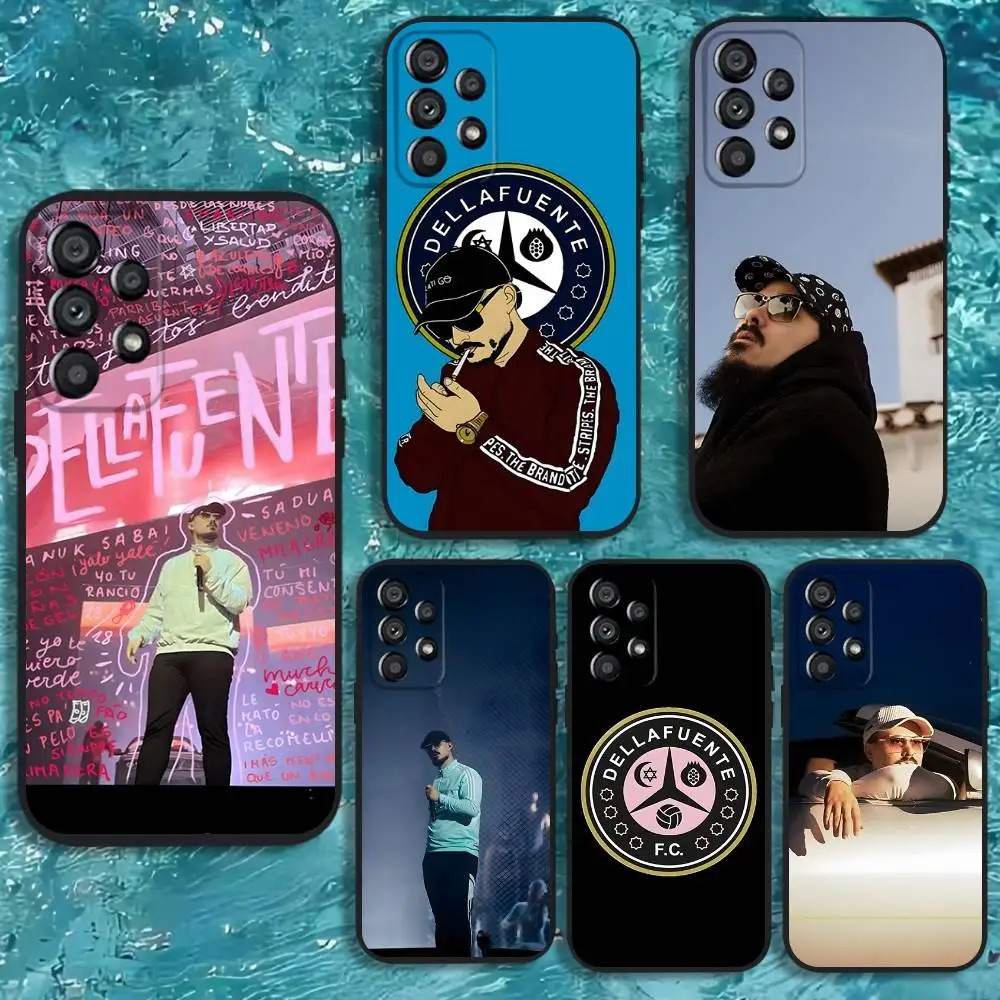 

Singer Dellafuente FC Phone Case For Samsung Galaxy A20,A21s,A22,A31,A32,A52,A53,A72,73,A80 Soft Black Cover