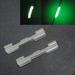 8 stks Lichtgevende Lightstick Houder NIEUWE Night Hengel Tip licht houder Clip gebruikt op hengel voor chemische licht stok J308