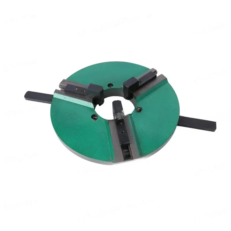 300mm Handle Welding Chucks Weld Positioner Turntable Clamping Rang 80-280mm Automatic Rotary Fixture Chucks