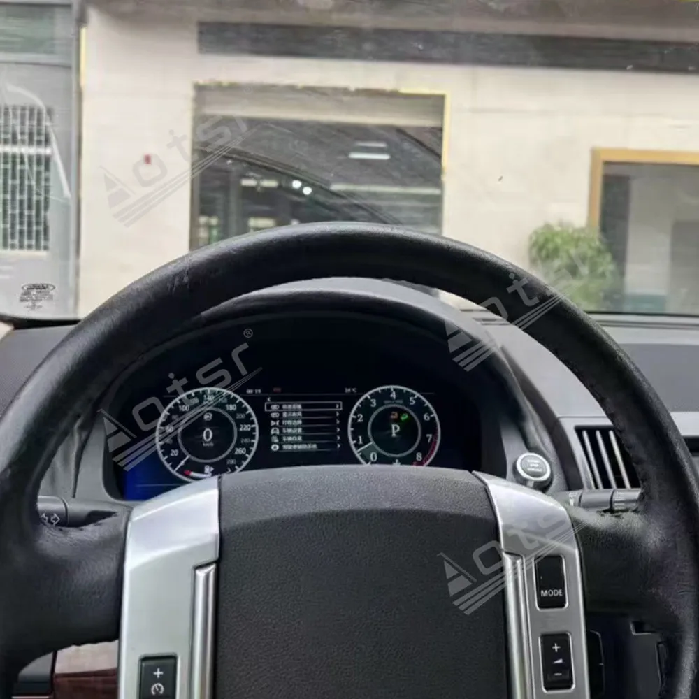 

12,3-дюймовый цифровой кластерный экран одометра для Land Rover Freelander2 2007-2012, ЖК-дисплей, мультимедийный плеер, приборная панель, приборная панель