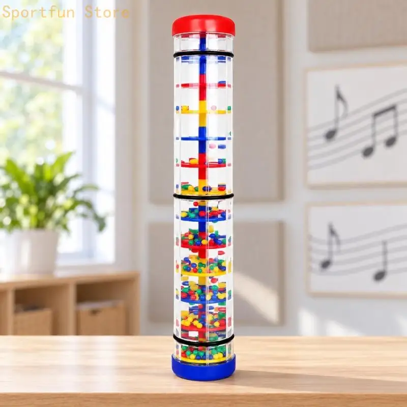 Rain Sound Rhythm Shaker for Classroom Practice and Family Music X7JD