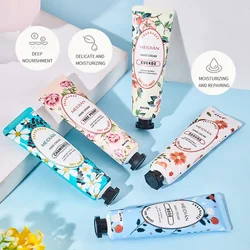 Flower Fragrance Hand Cream Moisturizing Nourish Lotion Anti-aging Crack Repair Wrinkle Removal Care Plant Essence Hand cream