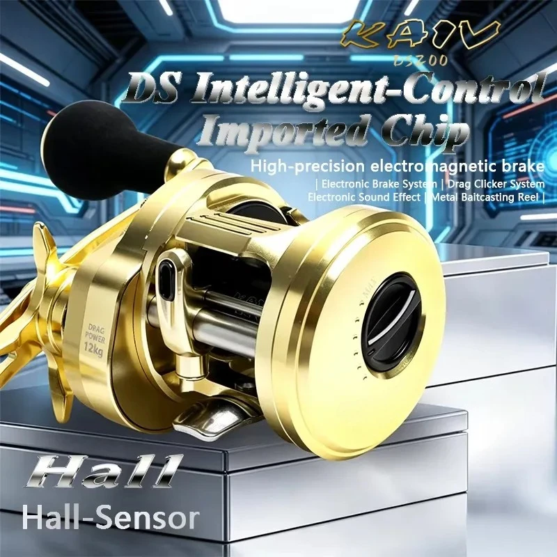 Baitcasting Reel - Hot Sale cDS200 Intelligent Hall Sensor