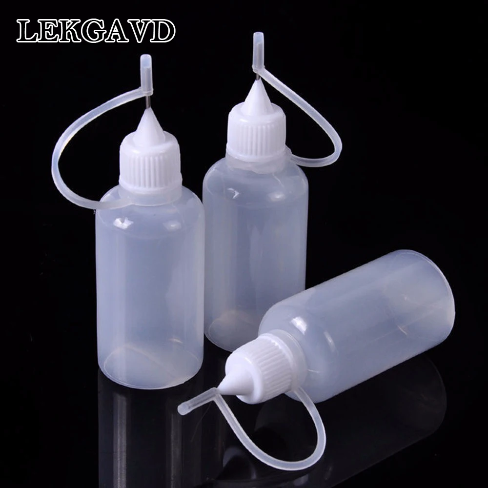 

5/10/20ml Empty Dropper Plastic Bottles Needle Tip Squeezable Liquid Bottle E-liquid Empty Bottle For Electronic Cigarette Hot