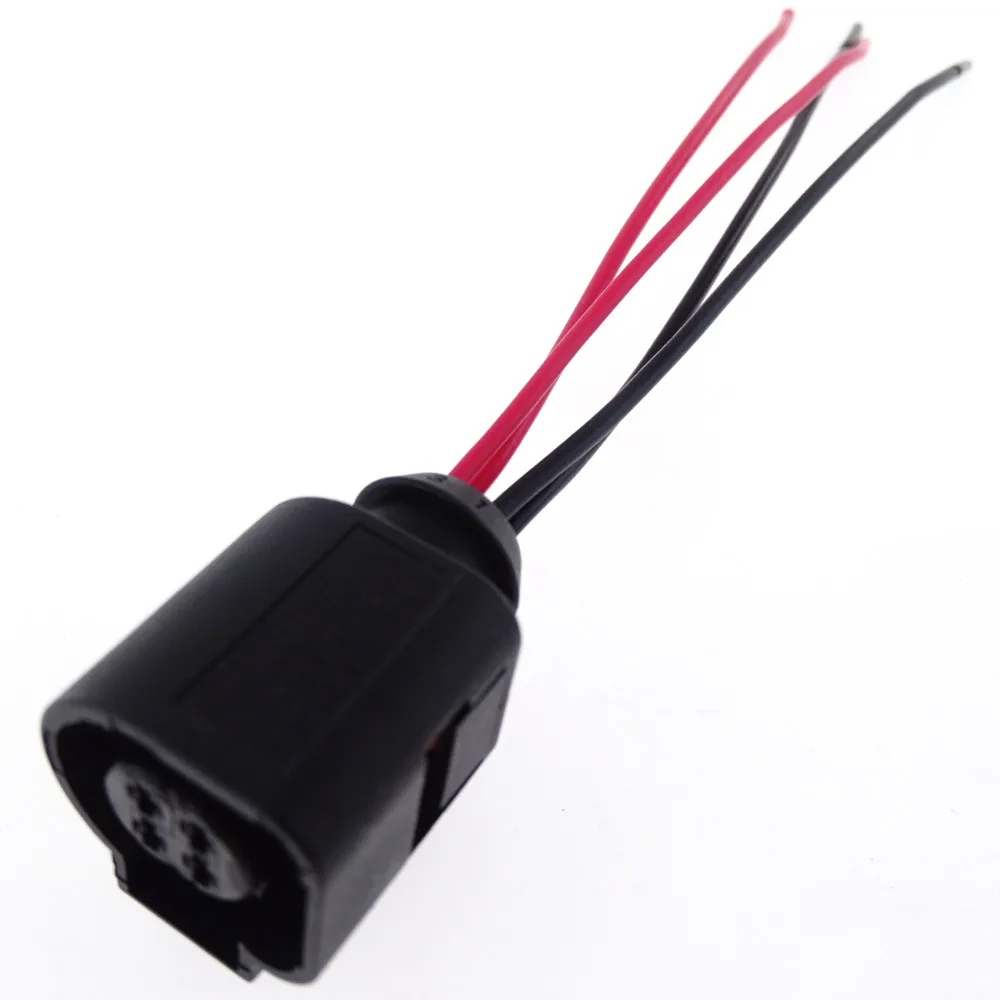4 Pin 4B0973712 Water Temperature Sensor Connector Plug Housing Socket For VW Passat B5 Jetta MK6 Golf MK4 Bora Audi A3 A4 A6 Q5
