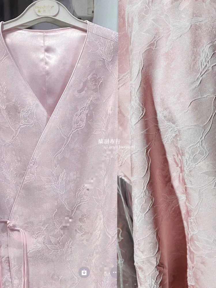 

Жаккардовая полиэфирная ткань для вышивки, пальто, юбки, модельерской одежды, швейная ткань, ткань для шитья своими руками на метр