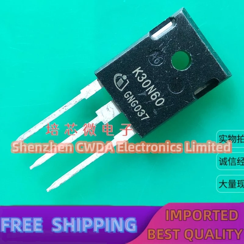 

10PCS-20PCS IKW30N60 K30N60 IGBT TO-247 30A600V In Stock Can Be Purchased