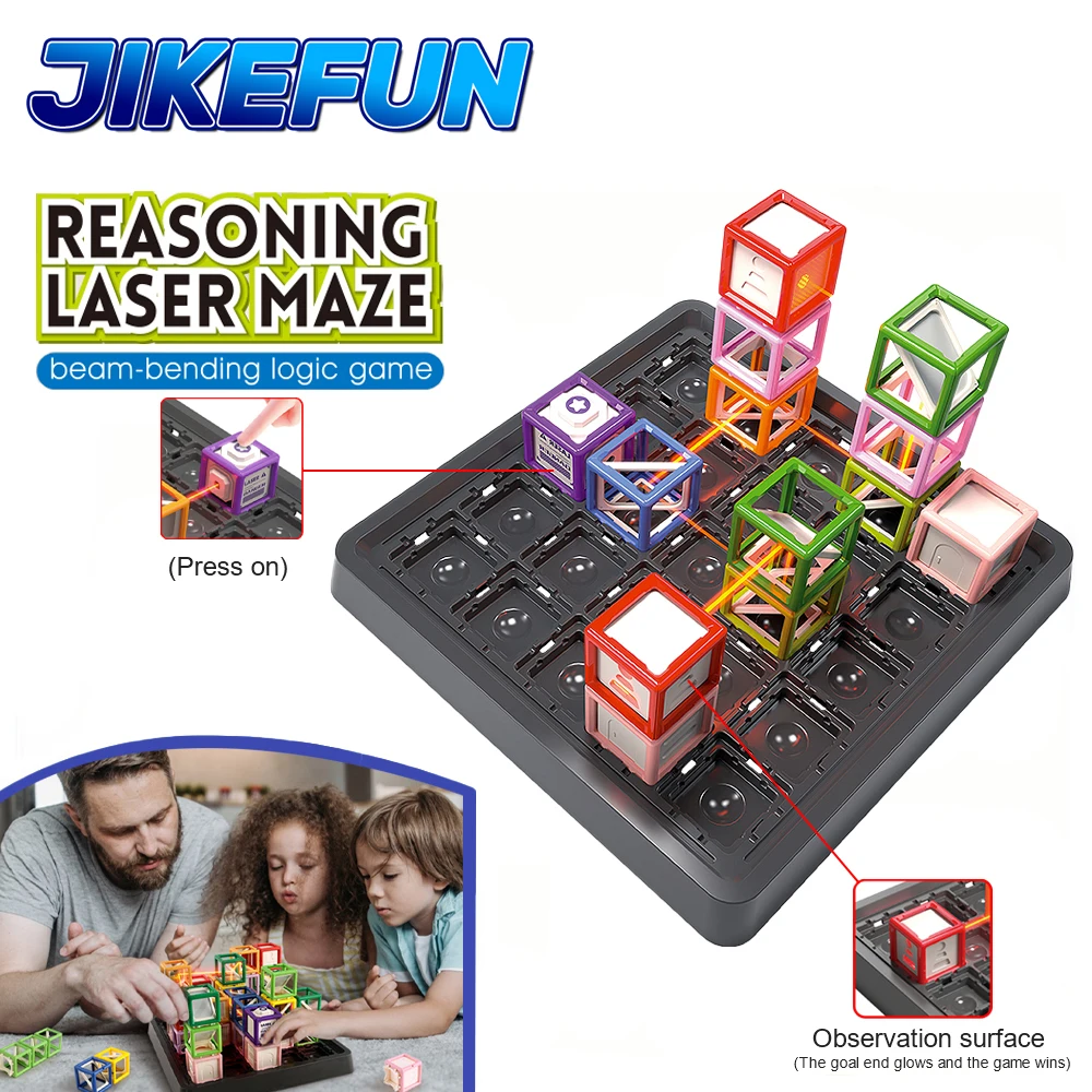 Kids Education Level - STEM Game Laser Maze Toys 60