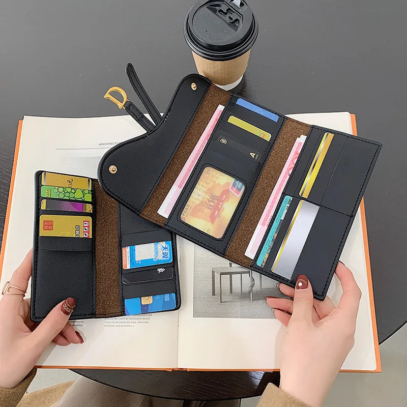 

Женский кошелек, средний и длинный складной кошелек, сумка для мелочи, сумка для карт в стиле ретро с каменным узором