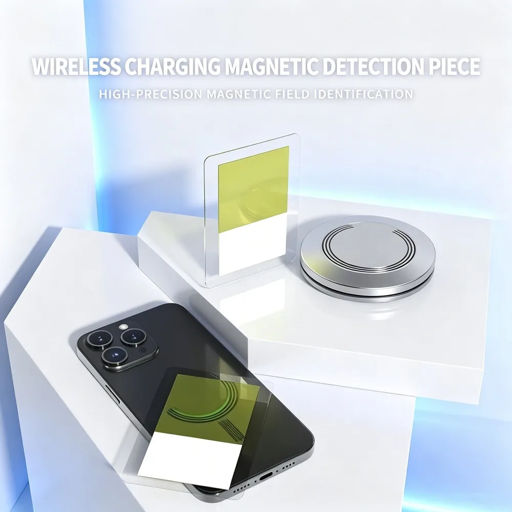 Qi Standard Wireless Charging Detection Sheet Portable Test Plate For Wireless Charger Pad Power Signal Performance Testing Tool