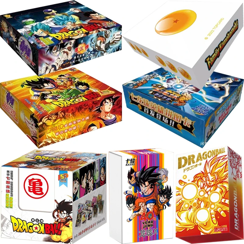 Dragon Ball Card Son Goku Super Saiyan Limited Cards SSR Rare Flash Cards Anime Characters Collection Card Children's Toy Gift