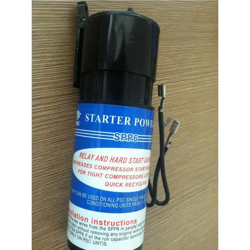 WYORESY Hard Start Capacitor For Air Conditioner Compressor SPP5 SPP6 SPP7 American‑Style AC
