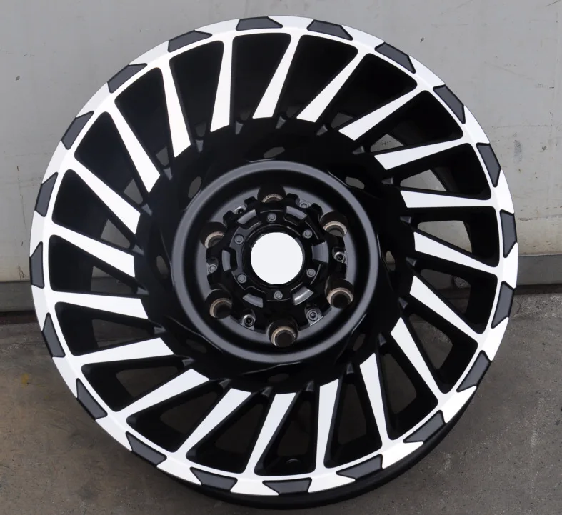 Подходит для литьевых колес 17x9 с черной поверхностью автомобиля 6*139,7, модный стиль