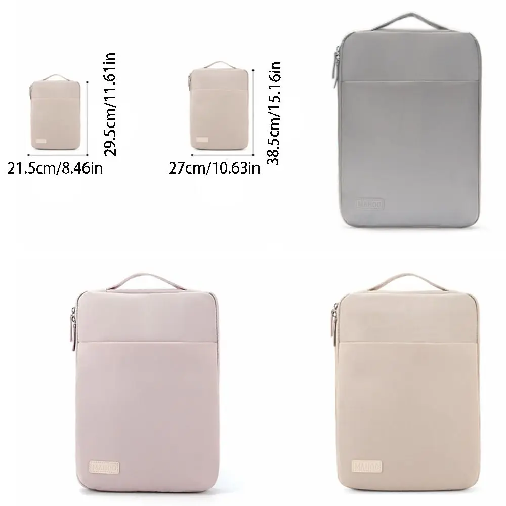 Universal Waterproof Computer Storage Bag 11-16 inch Zipper Laptop Case Portable Computer Handbags Female