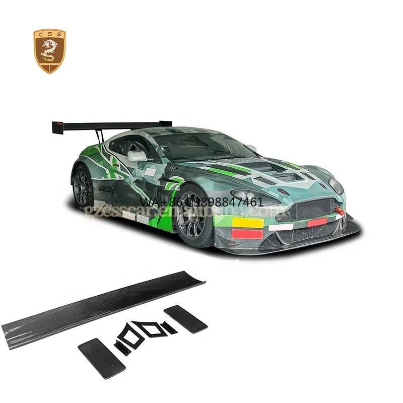 

Real Carbon Fiber Fabric Rear Spoiler Wing for Aston Matin Vantage Upgrade to Gt3 Style Racing Edition