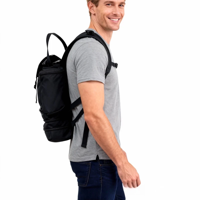 Portable Oxygen Concentrator Bag Compatible with Philips SimpyGo Mini Oxygen Concentrator Travel Storage Portable Bag Black view 2