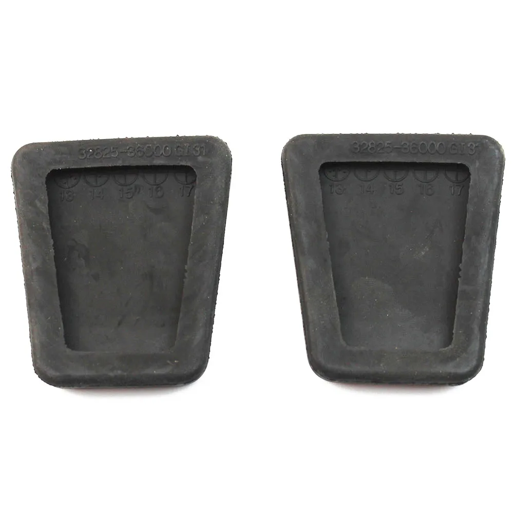 2PCS Brake Clutch Rubber Pedal Pad Car Accessories for Hyundai Accent Tucson Tiburon 3282536000