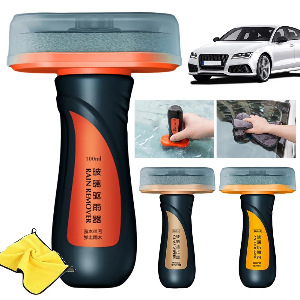 Car Glass Water Repellent Waterproof Rainproof Anti-fog Oil Film Stain Remover Auto Windshield Cleaner Anti-Rain Coating Agent