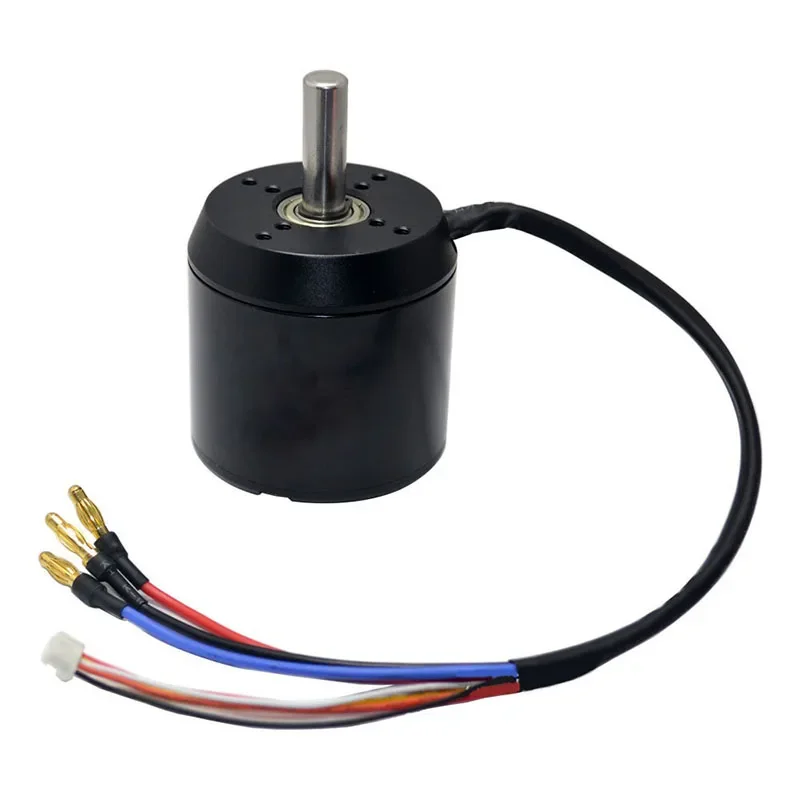Moteur CC sans balais pour skateboard télécommandé, moteur 6374 pour trottinette à détection, outil électrique