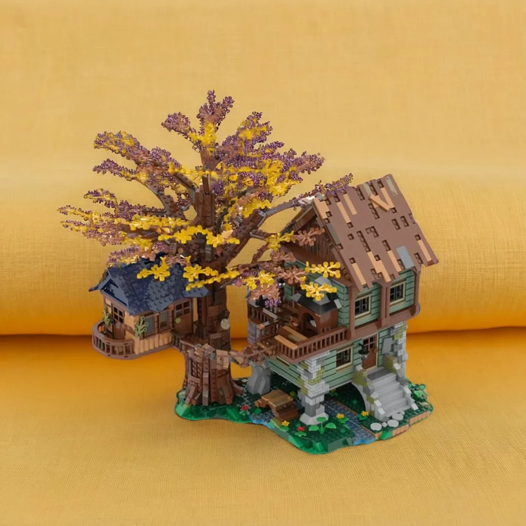 3536pcs MOC Ideas and CUUSOO Lonely Hut Model Toy Building Blocks Architecture Christmas Gifts Birthday Display Art Creative DIY