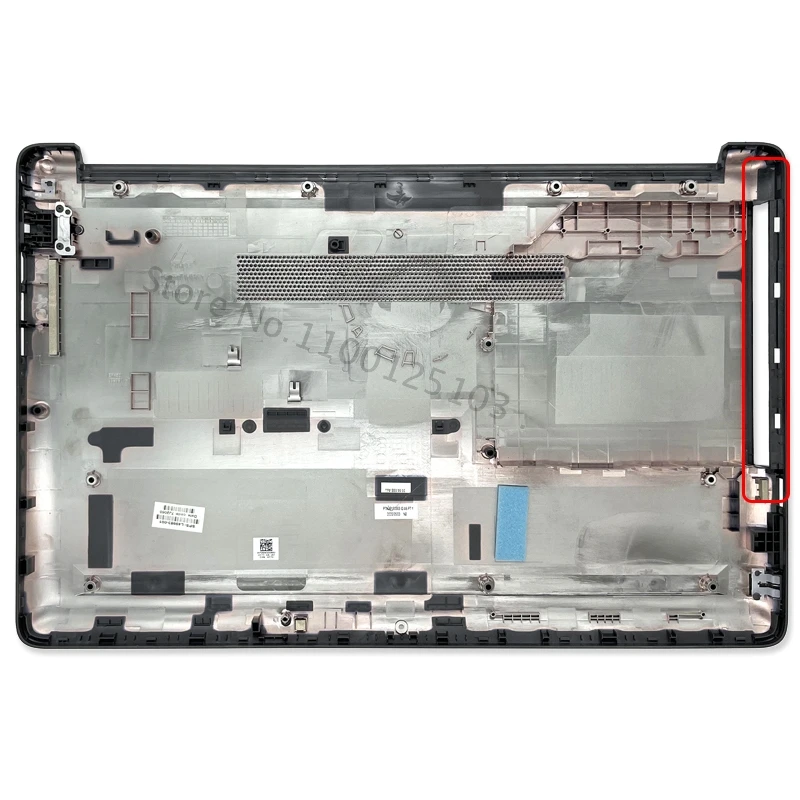 Imagem -06 - Portátil Lcd Case Inferior para hp 15-da 15-db 250 g7 255 g7 Tpn-c135 Capa Traseira Superior Case Traseiro Moldura Frontal Dobradiças Palmrest Prata Novo