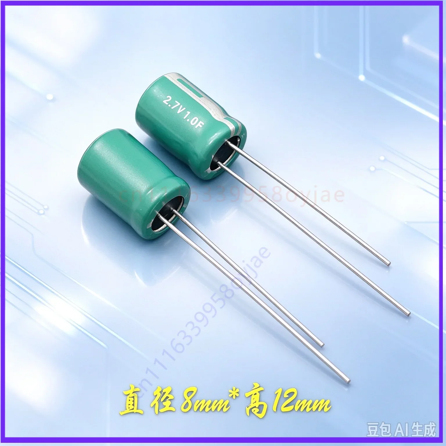 Capacitor for ETN 2.7V 1.0F 2.7V1.0F 1F Supercapacitor 105  200pcs