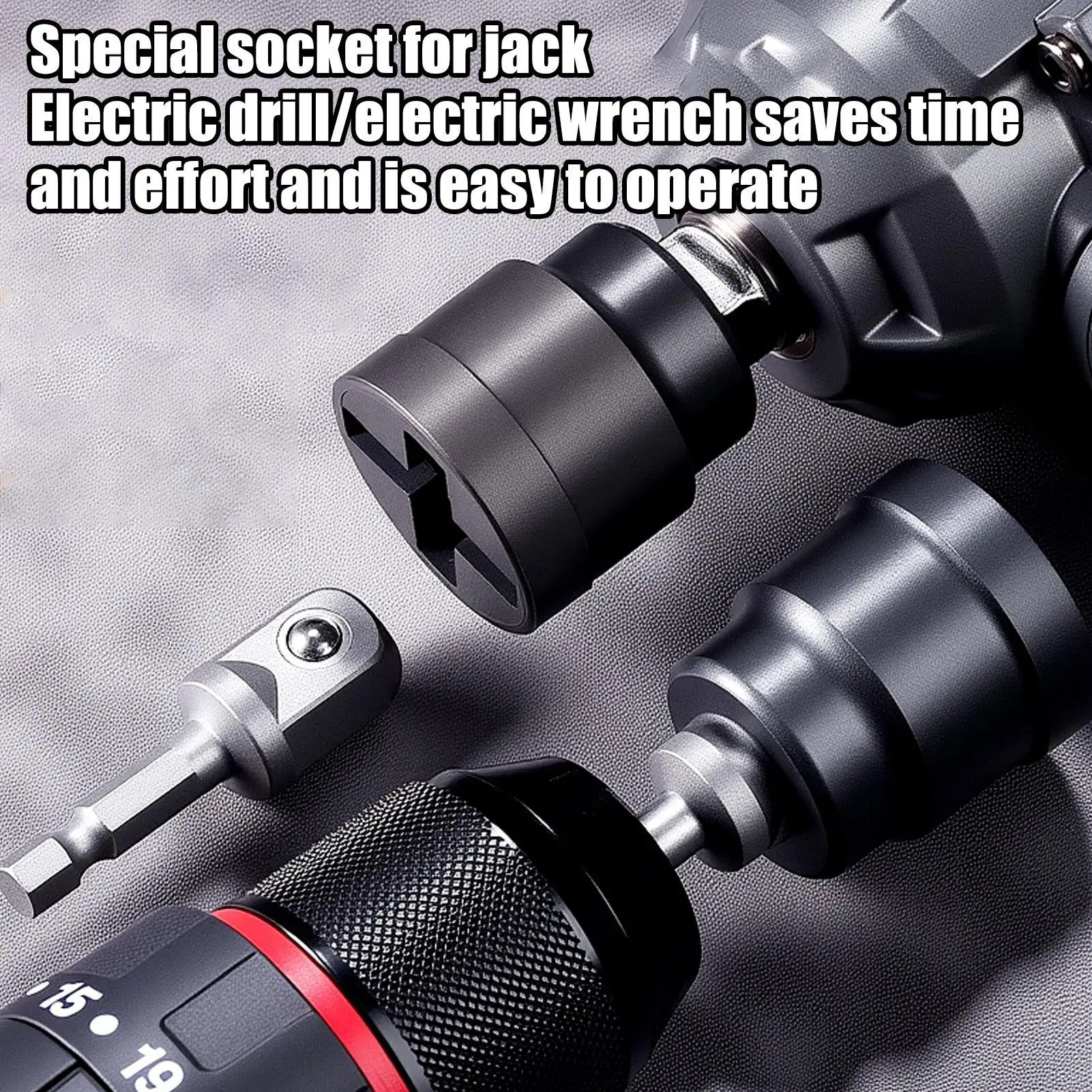 

Автомобильный электрический гаечный ключ из сплава, головка с быстрым крестообразным разъемом, использование усовершенствованного электрического сверла IMPACT, ручные инструменты
