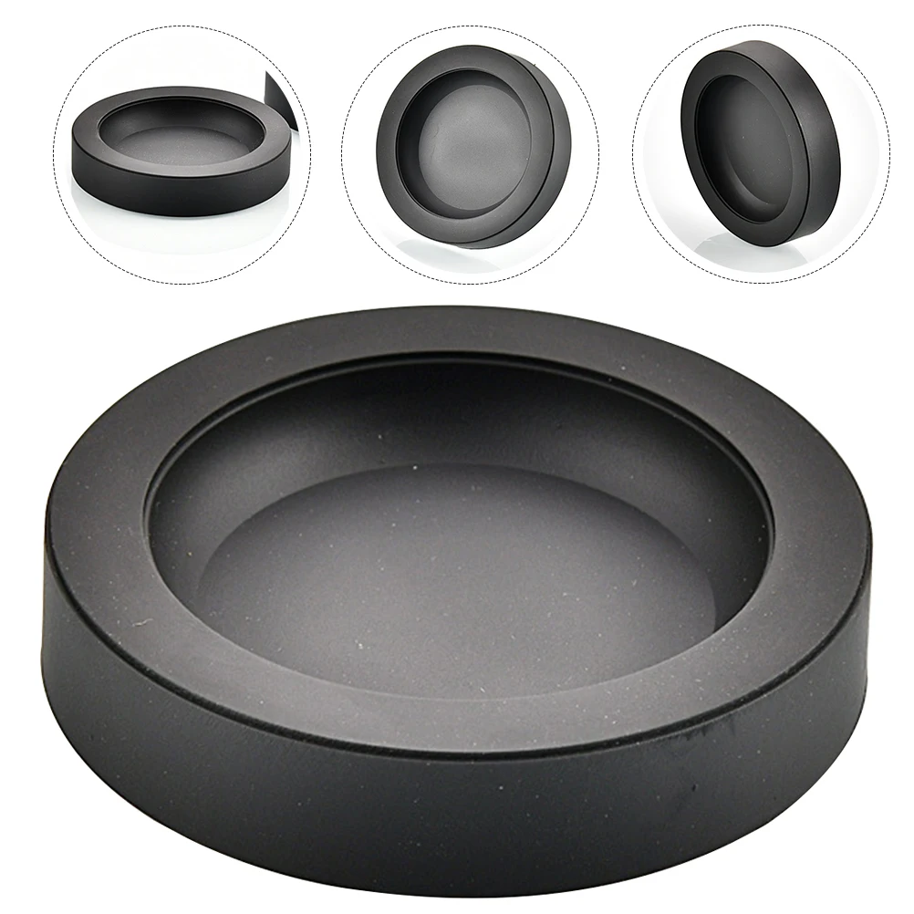 

Lemon Tea Shaker Coaster Non Slip Heat Resistant Cup Mat Black Silicone Drink Coasters Home Bar Anti Skid Insulating Pad