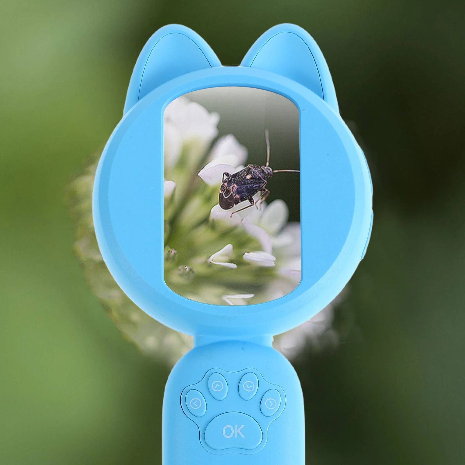 

Digital Handheld Microscope for Kids Mini Pocket Educational Science Kit Portable High Resolution Observation Tool