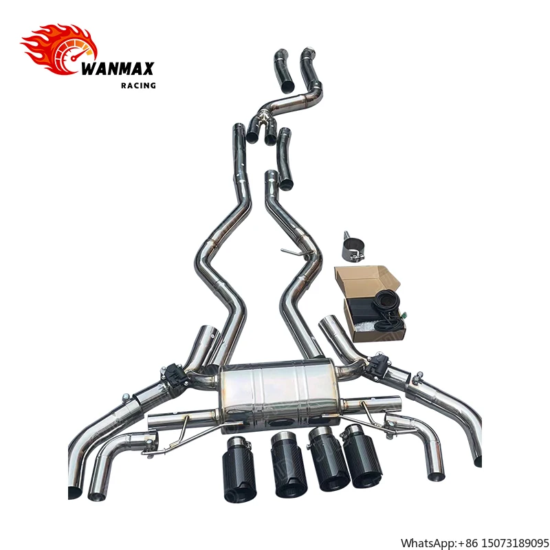 

Factory Direct Sales Stainless Steel Valvetronic Exhaust System Catback Muffler for G22 M440i