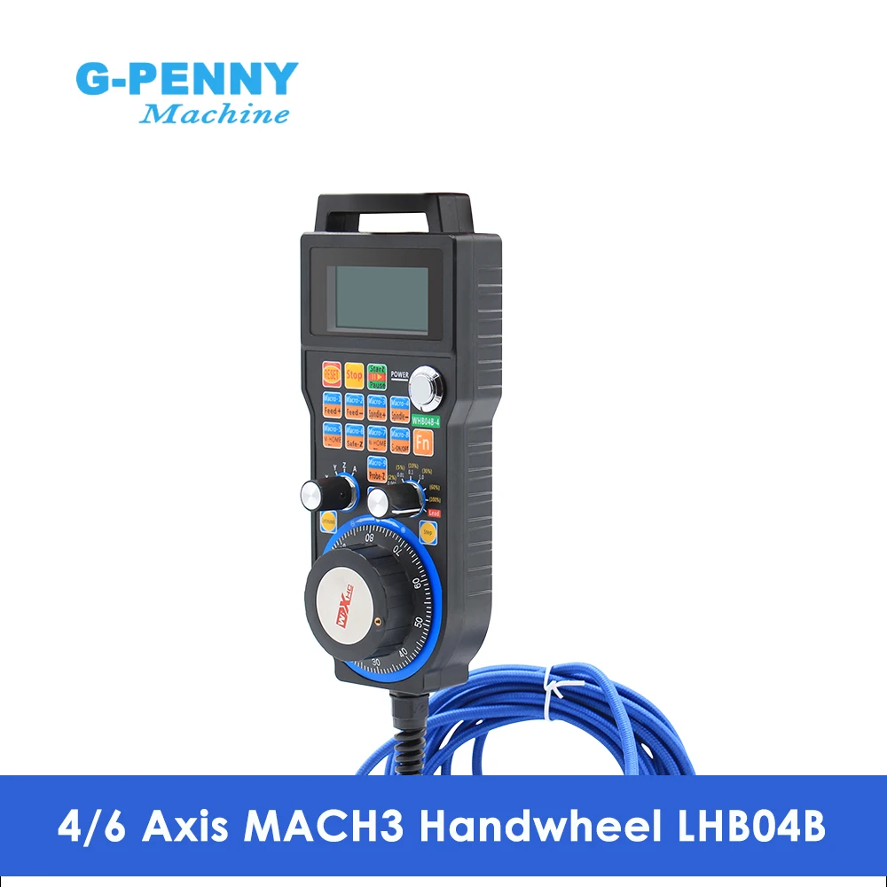 

Free shipping! 4 Axis CNC USB Remote Handle Hand wheel MPG generator with 5m wire for CNC Router Engraving Machine