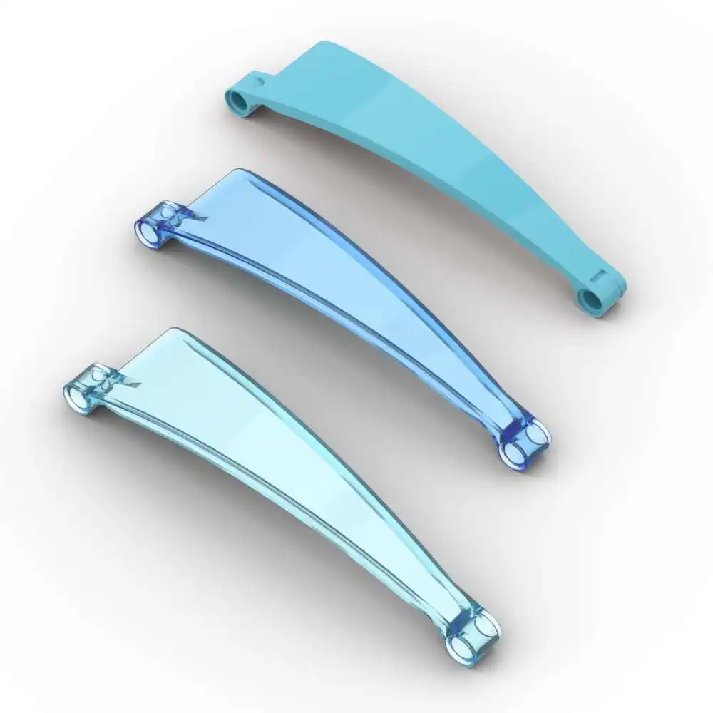 

MOC 1PCS Part Brick 4527 5426 Panel Curved #52 3x13 Tapered Left Building Blocks Set House Castle Particle Toy Birthday Kid Gift