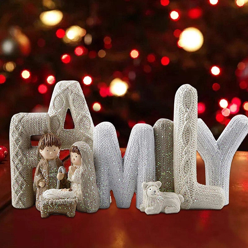 English Letter Set Holiday Decoration Decorations Wedding Birthday Party Family Dining Table Home Decoration