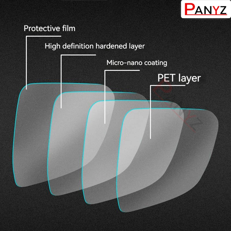 for Lexus RX 2004~2020 RX300 RX330 RX350 RX270 RX200t RX450h 350 270 300 330 200 200t Anti Fog Film Rearview Mirror Accessories